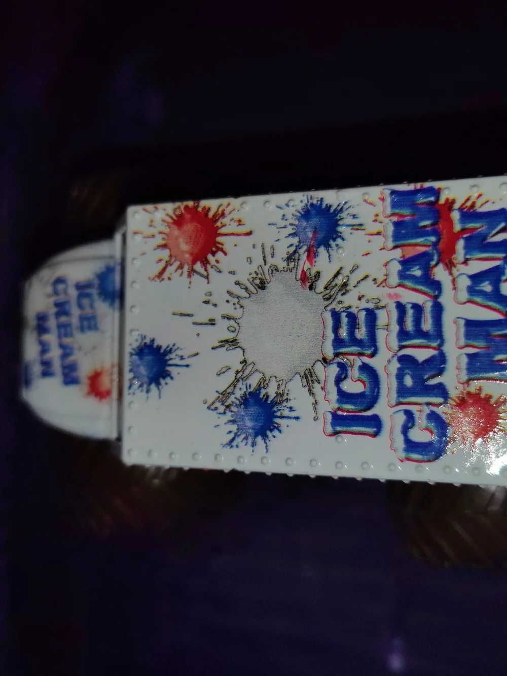 Ice cream Man Monster Jam (Htf) Truck / Bent Rods